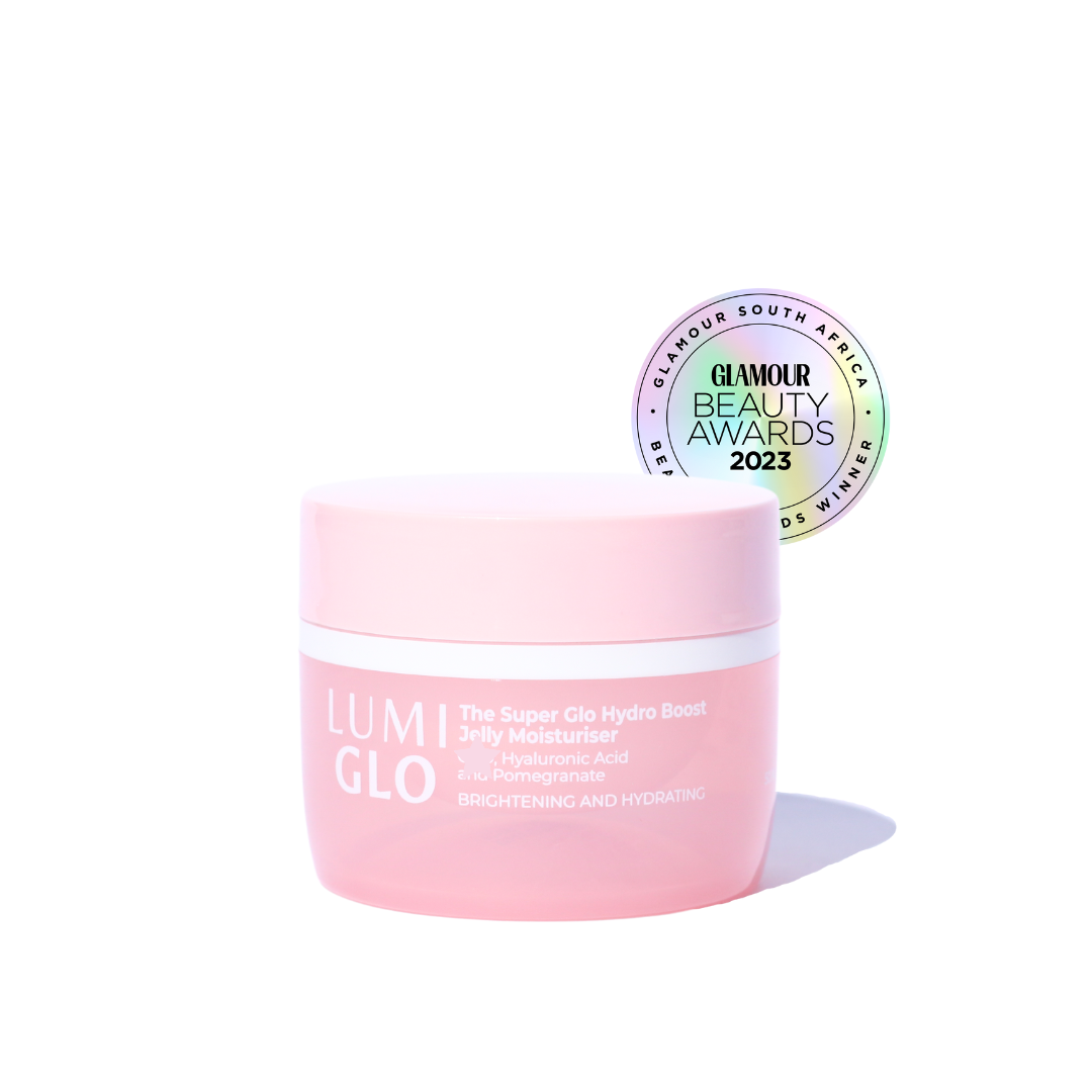 The Super Glo Hydro Boost Jelly Moisturiser